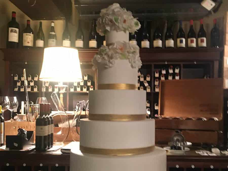Stunning Wedding Cake at Villa San Michele, Tuscany