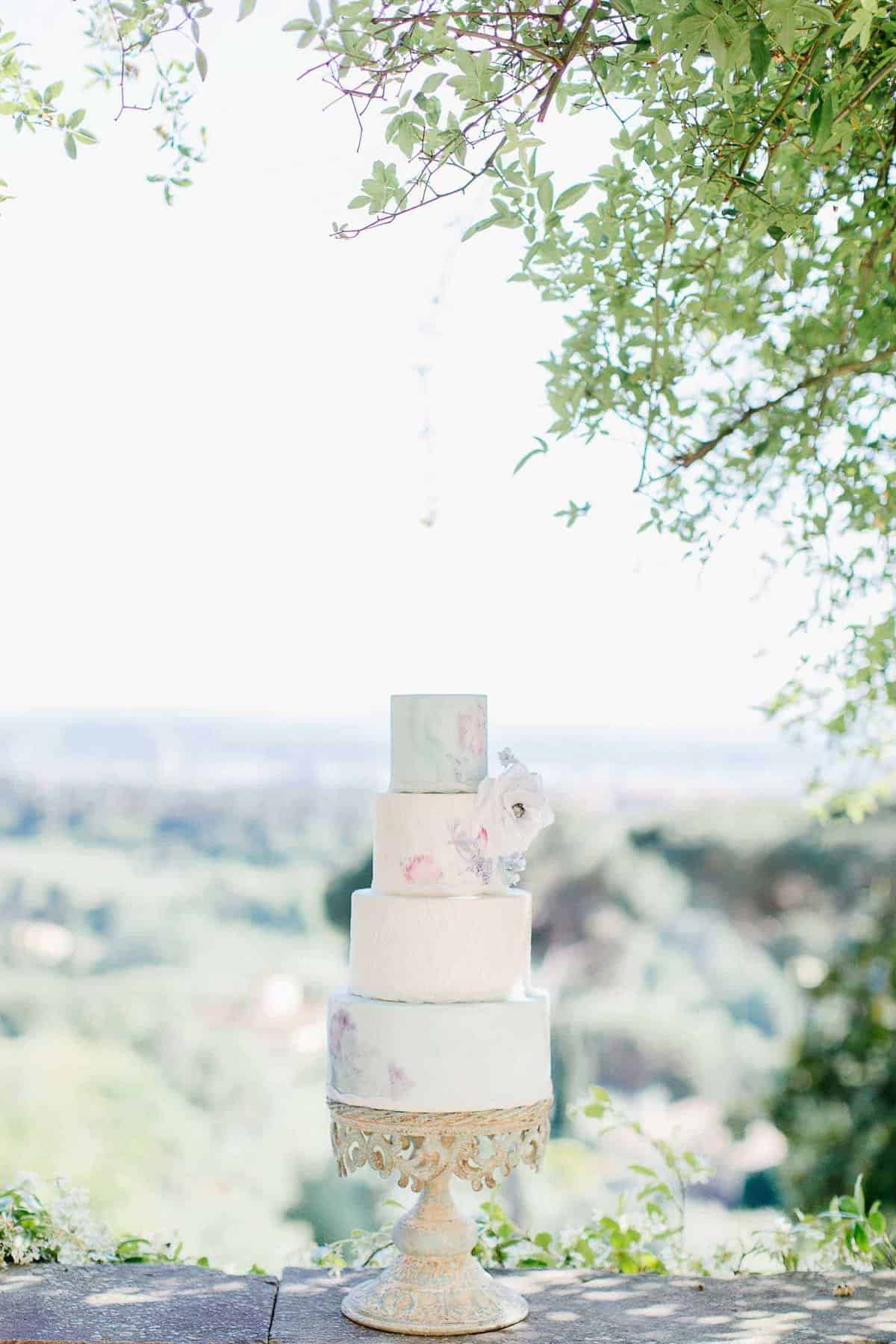 Wedding Cake Tuscany, Villa Le Fontanelle by Tuscan Wedding Cakes