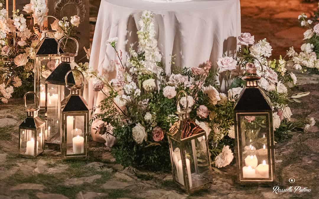 Whispers of Elegance: A Five-Tiered Wedding Cake Inspired by Castello di Vicarello